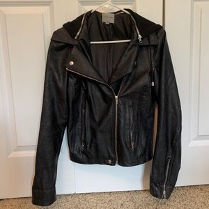 Silence + Noise Urban Outfitters Leather Jacket